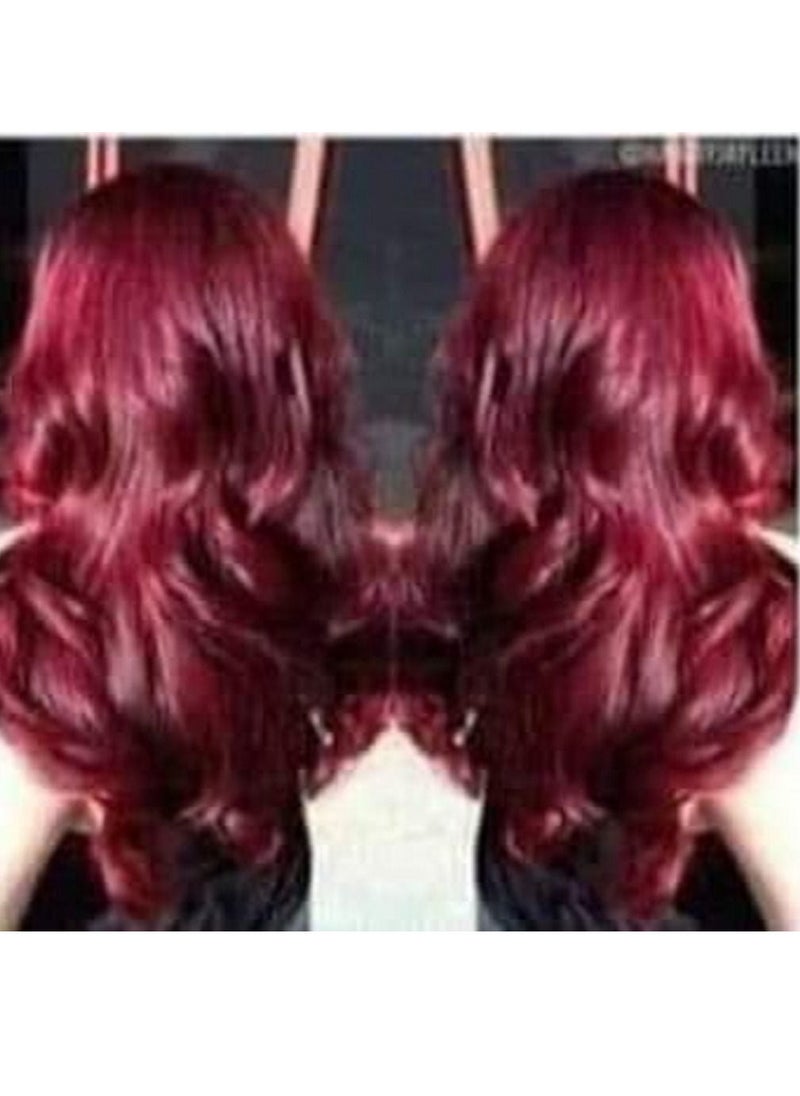 Larouge - Crimson hair color paste, burgundy color - Image 1