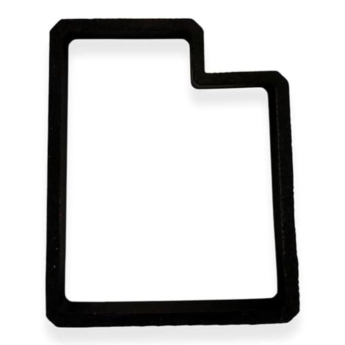 Bundle of Fun Utah State Cookie Cutter with Easy to Push Design (4 inch) - Image 1