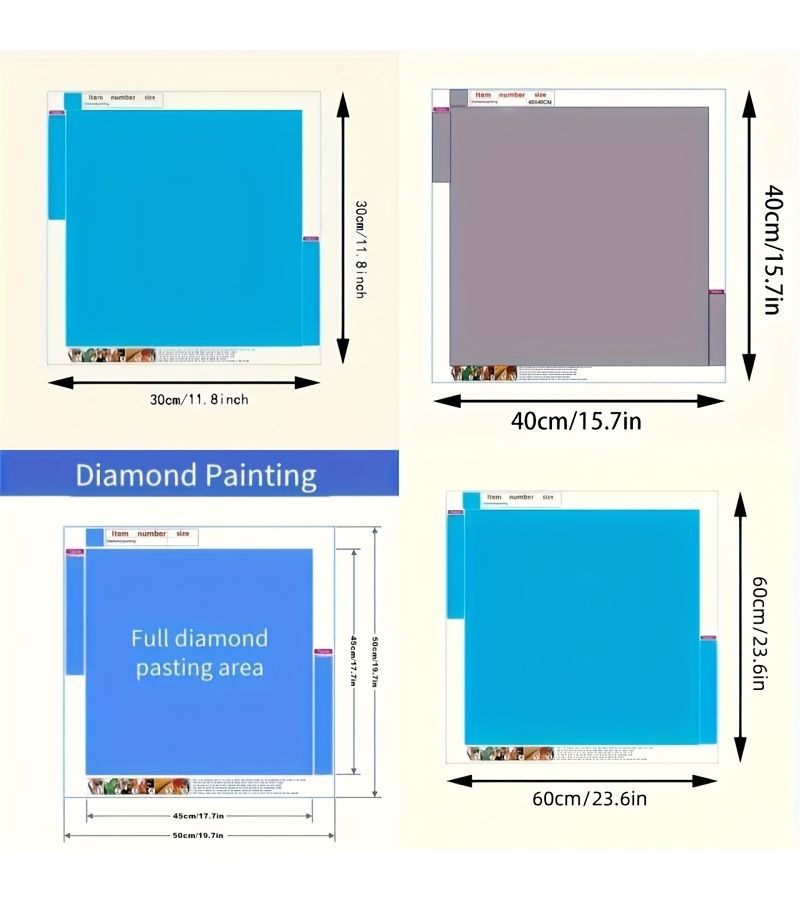 طقم رسم ألماسي خماسي الأبعاد (5D) لرائد فضاء ينفخ فقاعات، مقاس 11.81 × 11.81 بوصة - Image 4