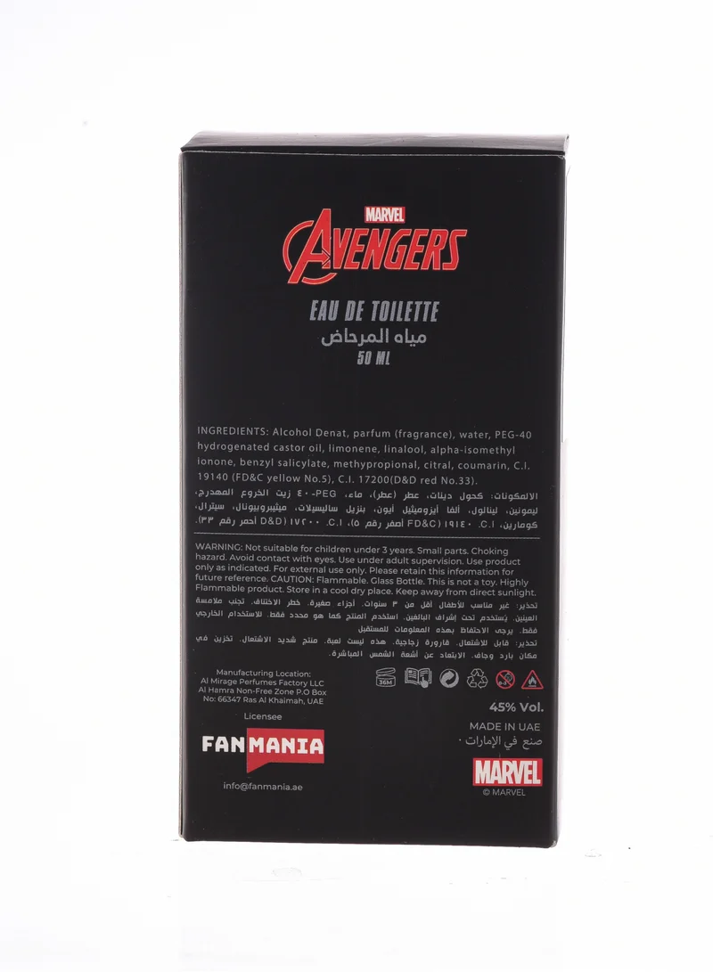 MARVEL Pretty Things By UrbanHaul X Marvel Avengers Perfume for Boys 50ML