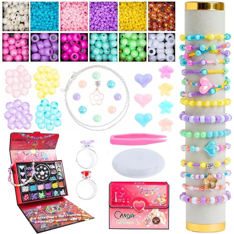 حقيبة الخرز 4 في 1 للأشغال المتنوعة 2000 خرزة - 955-71 - Image 2