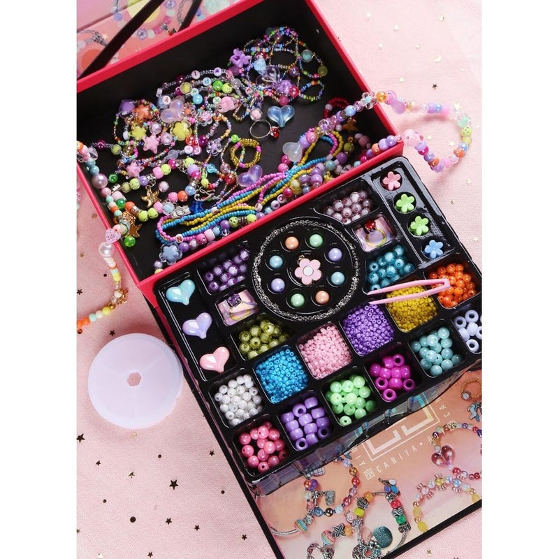 حقيبة الخرز 4 في 1 للأشغال المتنوعة 2000 خرزة - 955-71 - Image 4