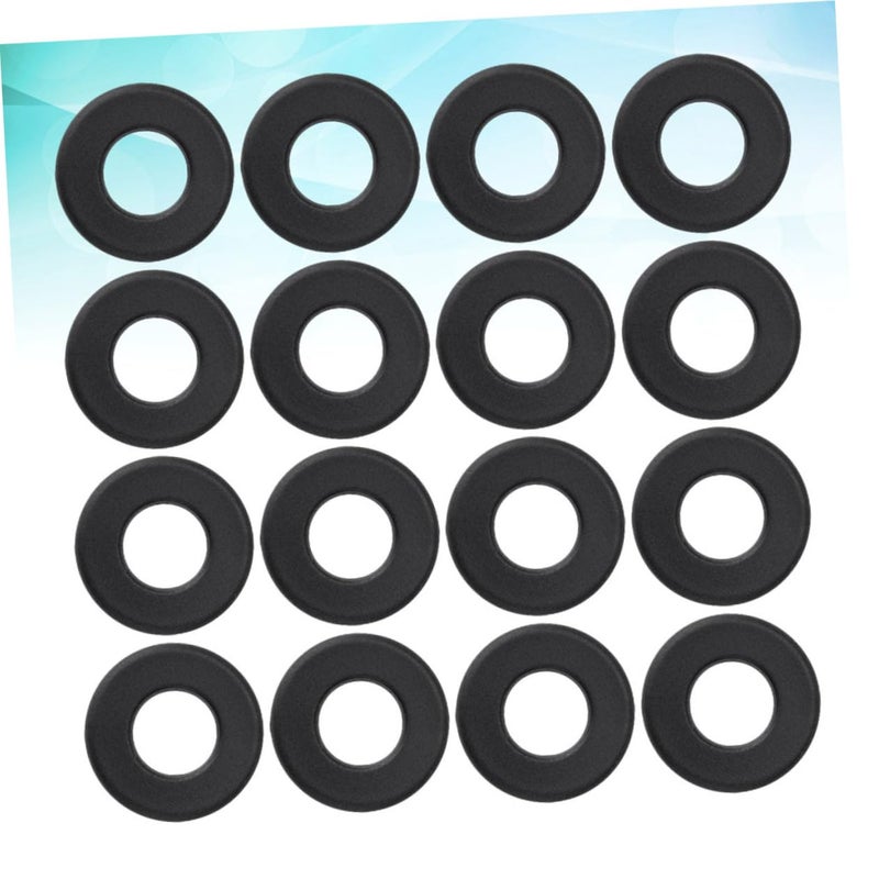 Black Washers Set Of 16 For Standard Foosball Tables Rod Bearings Protective Buffer - Image 3