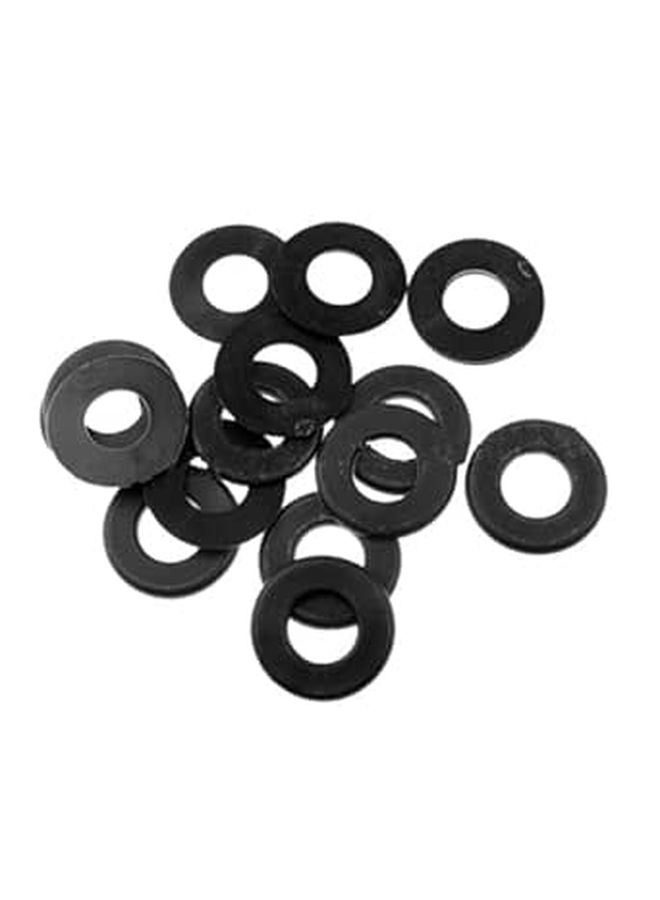 Black Washers Set Of 16 For Standard Foosball Tables Rod Bearings Protective Buffer - Image 1