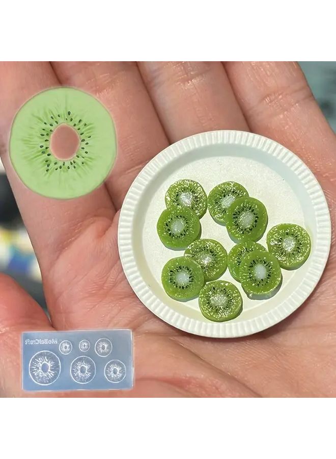 قالب سيليكون FS 24 لشرائح الأناناس للراتنج قوالب فاكهة - Image 4