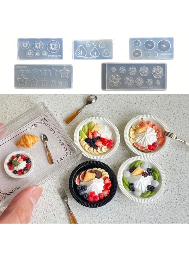 قالب سيليكون FS 24 لشرائح الأناناس للراتنج قوالب فاكهة - Image 3