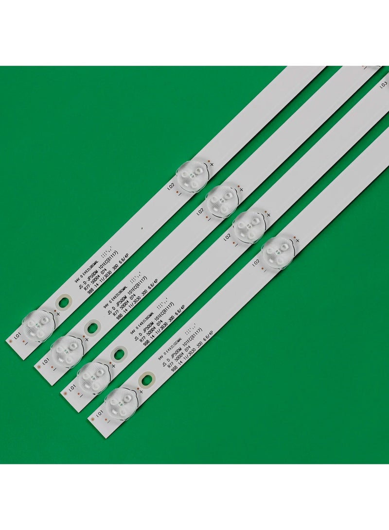 ROWA 4 قطع إضاءة خلفية LED لشاشة 50" (JS-D-JP50DM-101EC(81112)) - Image 2