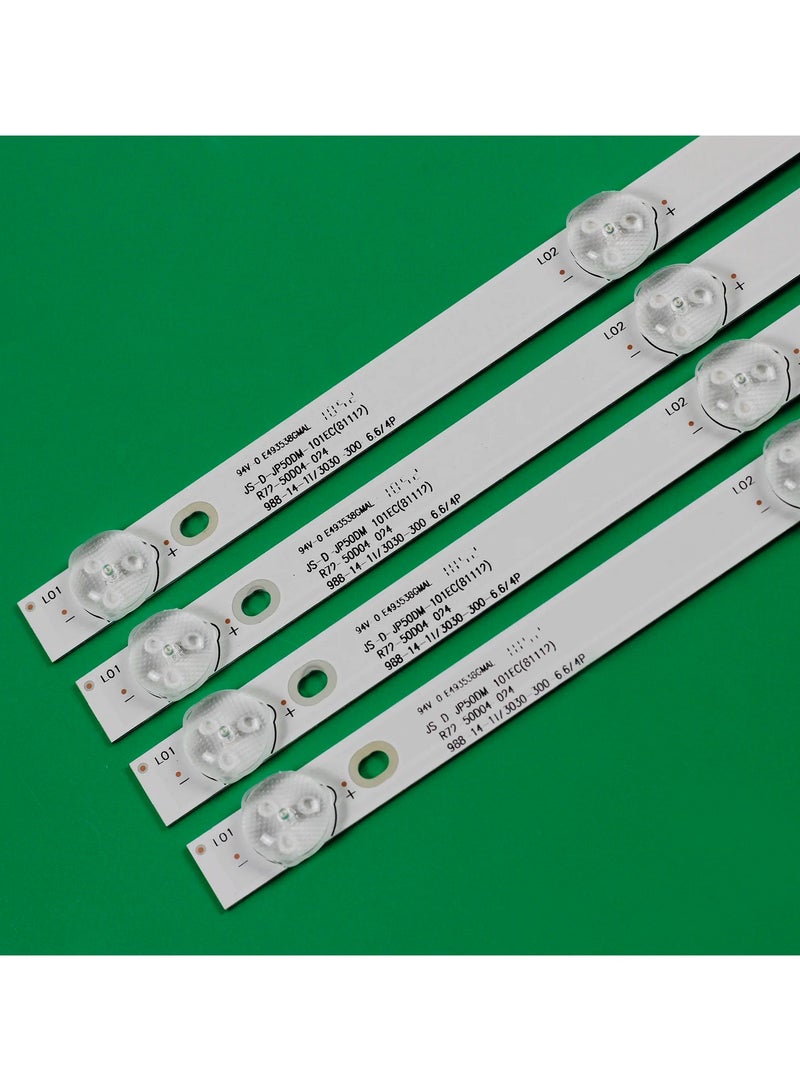ROWA 4 قطع إضاءة خلفية LED لشاشة 50" (JS-D-JP50DM-101EC(81112)) - Image 3