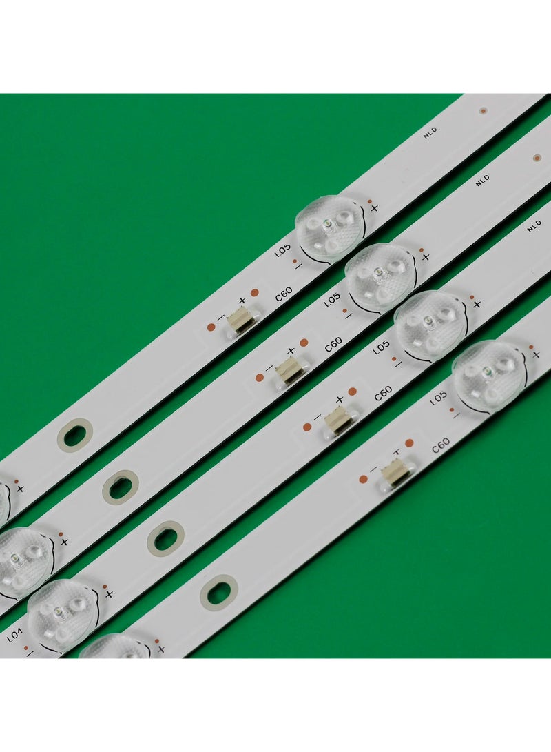 ROWA 4 قطع إضاءة خلفية LED لشاشة 50" (JS-D-JP50DM-101EC(81112)) - Image 4