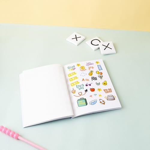QWIRK Undated Planner - Hardbound Productivity Organizer with Daily, Weekly & Monthly Sections - Goal Setting, Habit & Mood Tracking, To-Do Lists, Sticker Book - Image 5