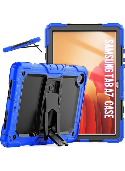 Samsung Galaxy Tab A7 Case Cover For Galaxy Tablet A7 Case 3 Layer Full Body Shock Protection For Samsung Tab A7 10.4 Inch Case Sm T500 Sm T505 Sm T507 Blue