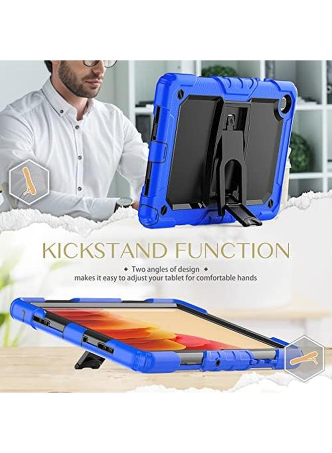 Samsung Galaxy Tab A7 Case Cover For Galaxy Tablet A7 Case 3 Layer Full Body Shock Protection For Samsung Tab A7 10.4 Inch Case Sm T500 Sm T505 Sm T507 Blue