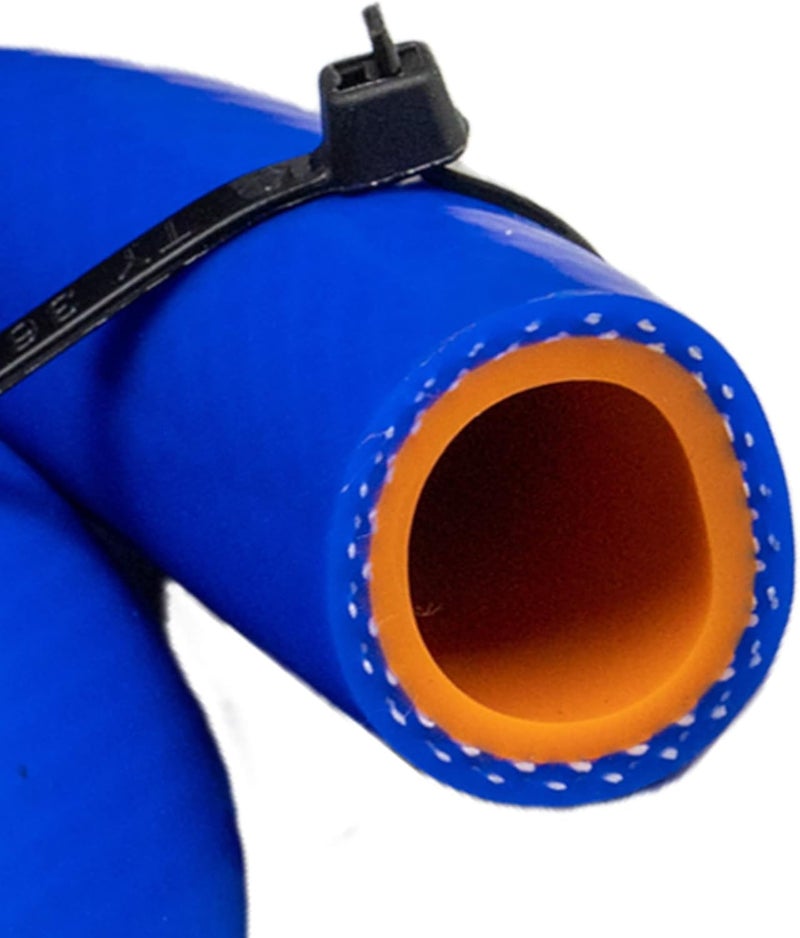 ZIMFLEX Silicone Heater Hose - Blue Reinforced High Temperature, 1 inch Inner Diameter, 5 Ft - Image 3