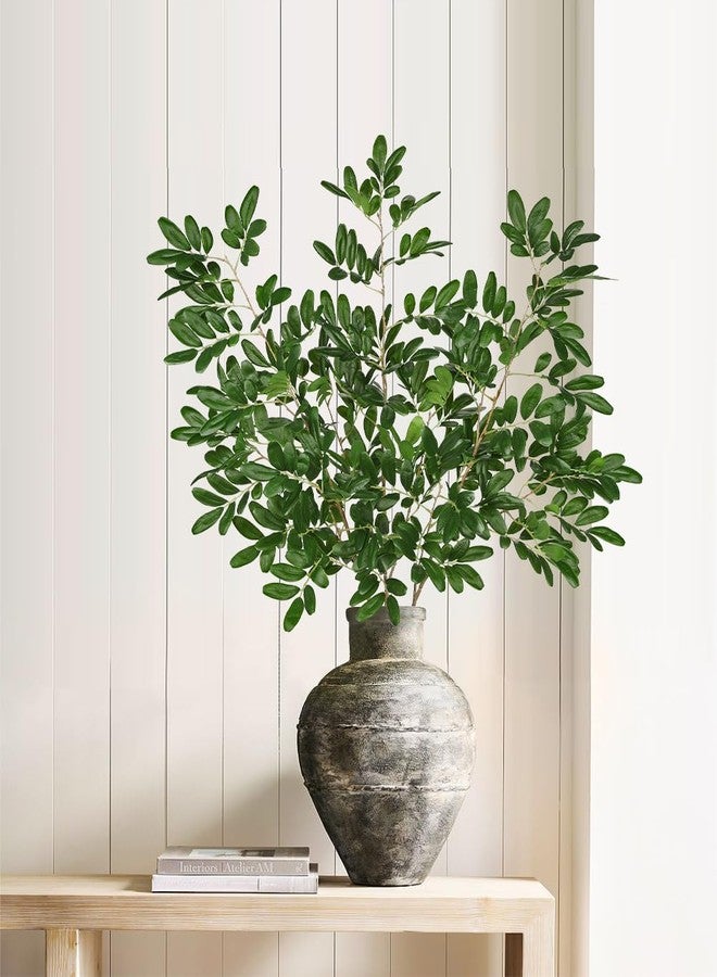 Villa Como 37.8" Artificial Greenery Stems for Tall Vase, Faux Stems and Branches for Vase, Fake Greenery Stem Artificial Greenerys for Centerpieces, Home, Office, Room Table Decor, Floral Arrangements, 3Pcs - Image 4