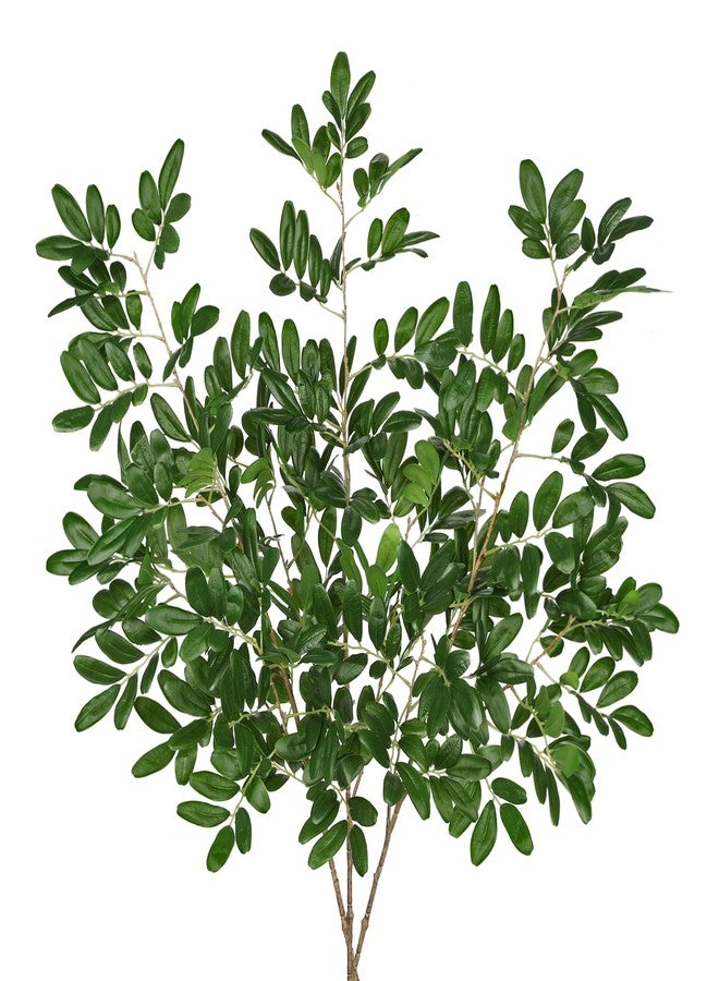 Villa Como 37.8" Artificial Greenery Stems for Tall Vase, Faux Stems and Branches for Vase, Fake Greenery Stem Artificial Greenerys for Centerpieces, Home, Office, Room Table Decor, Floral Arrangements, 3Pcs - Image 1