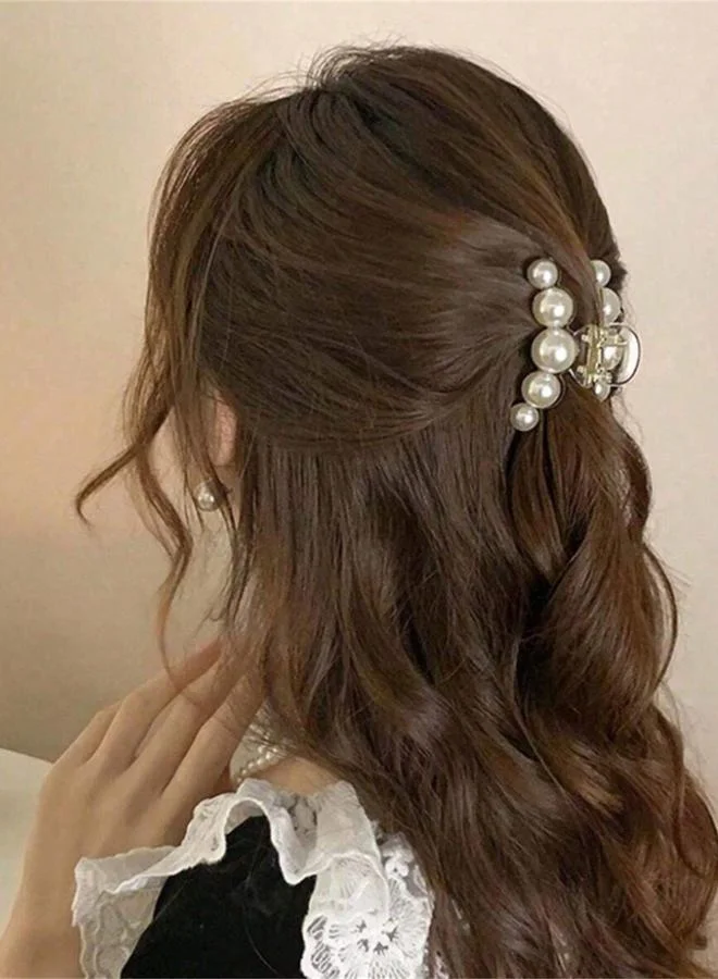 Take Two Pearl Claw Clip
