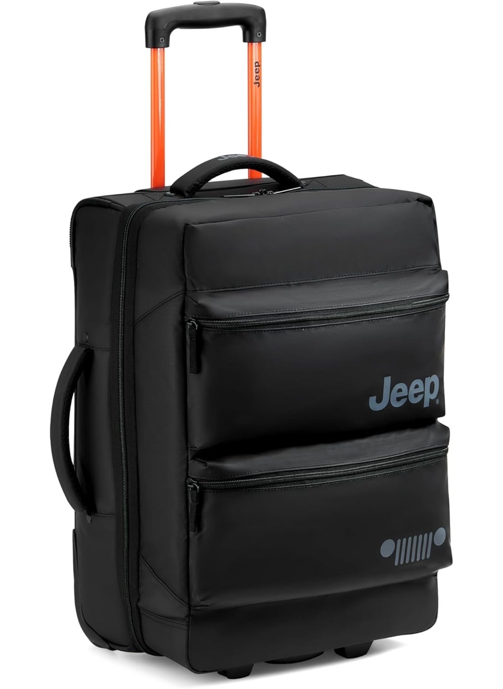 Jeep Jeep JS006B Two Wheel Rolling Travel Duffle Bag  - Image 2