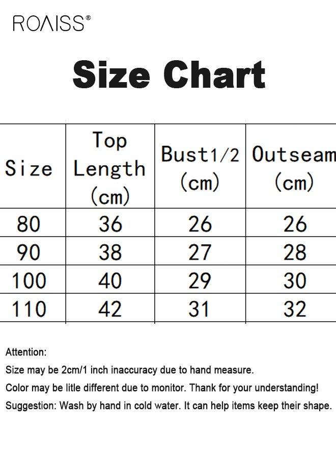 رويس طقم تي شيرت وشورت للصبي الصغير، زي أنيق مكون من قطعتين للأولاد الصغار، زي صيفي مع بلوزة بنقشة ديناصور وشورت بخصر مطاطي، مثالي للارتداء اليومي أو المناسبات المختلفة - Image 5