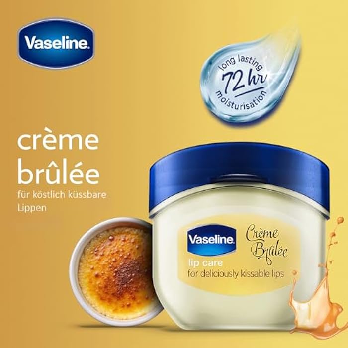Vaseline Lip Balm Therapy, Creme Brulee - 7g - Image 3