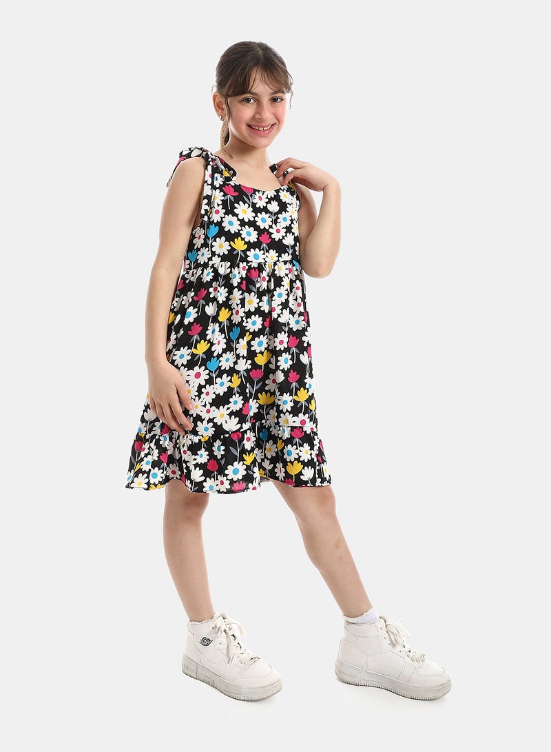 Andora Tie Shoulder Dress - Image 2