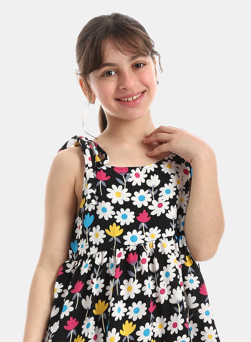 Andora Tie Shoulder Dress - Image 3