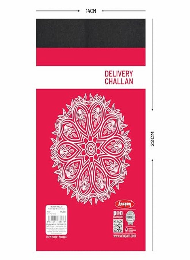 Anupam Delivery Challan Book 3 Part Pad for Small Business with Carbon Copies Cover, 50 Sets, 22x14 cm (Pack of 2) - Image 3
