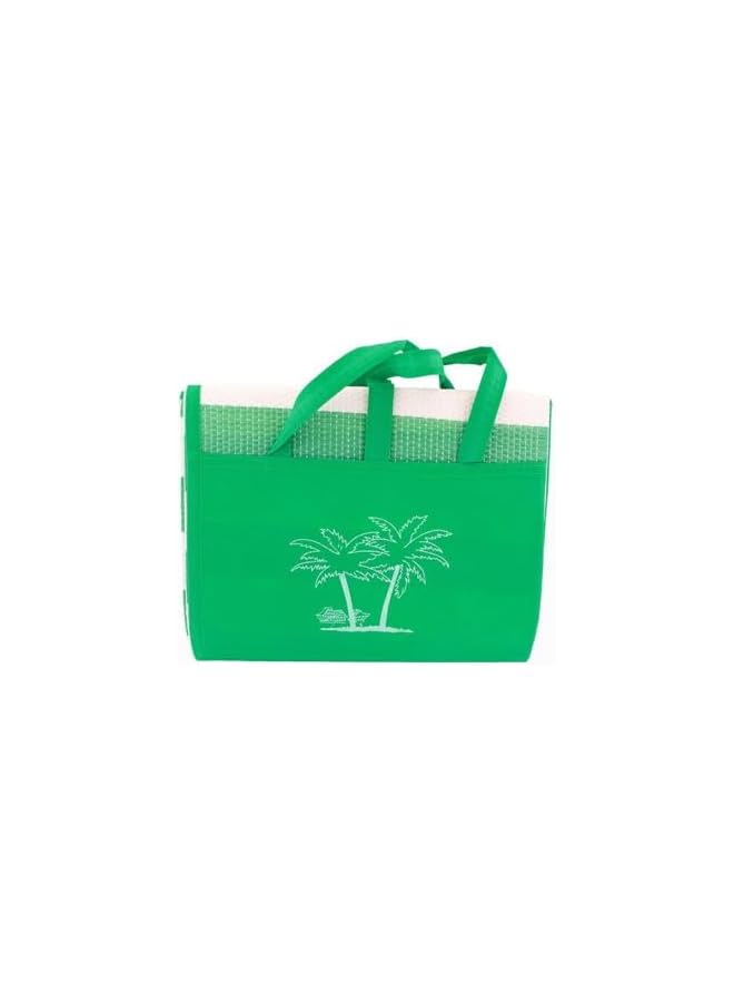 erorex EROREX Beach Folding Blanket + Pillow + Bag Set - Stylish Green Design for Ultimate Comfort and Convenience - Image 2