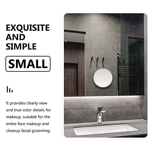 KALLORY 20X Magnifying Makeup Mirror with Suction Cup Mount for Bathroom and Travel Portable Compact Cosmetic Mirror for Precise Facial Grooming and Makeup Application - Image 2