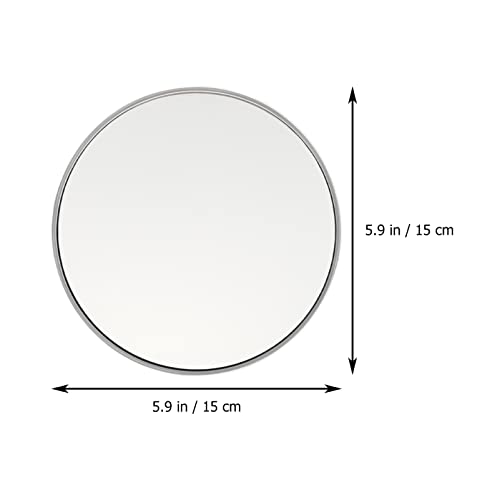 KALLORY 20X Magnifying Makeup Mirror with Suction Cup Mount for Bathroom and Travel Portable Compact Cosmetic Mirror for Precise Facial Grooming and Makeup Application - Image 5