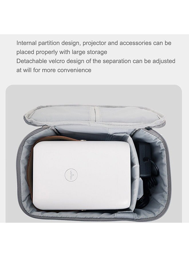 wanbo Projector Bag for T4, T2 Max Portable Protective Storage Case N70389886LEB grey - Image 5