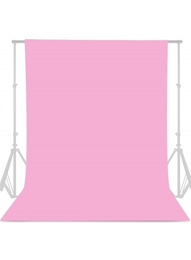 GFCC Pink Backdrop Photography Background - 10ftx10ft Pink Photo Backdrop for Photoshoot Photography Background Screen Video Recording Curtain - Image 1