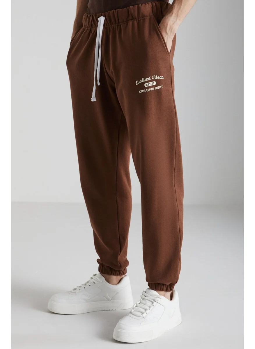 GRIMELANGE Nontingham Men's Brown Tracksuit