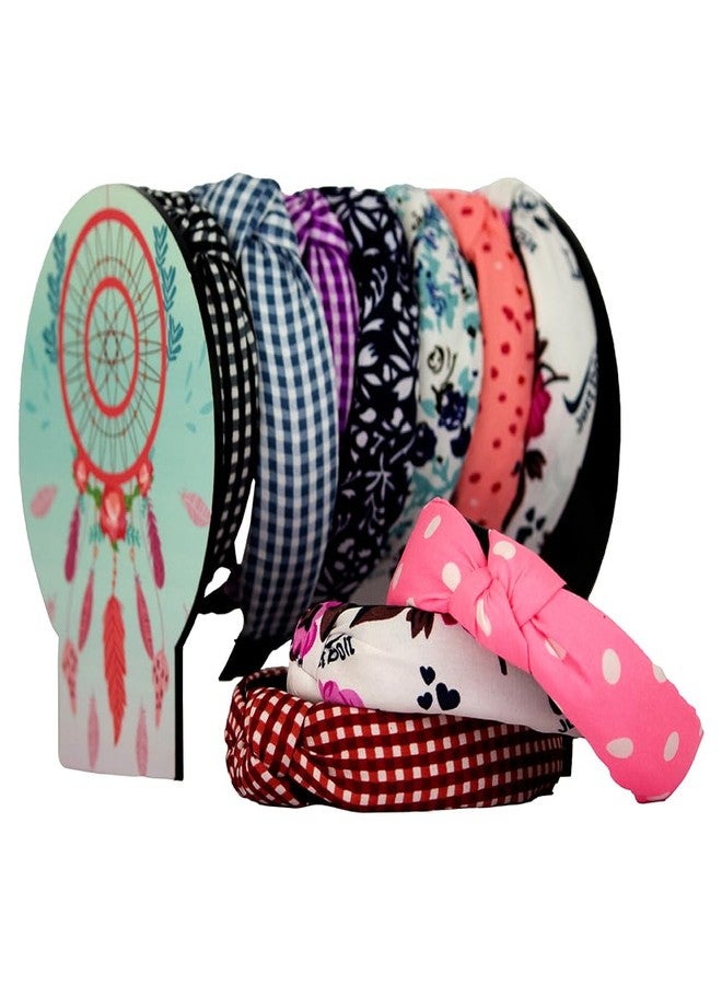 The Rosette Imprint Acrylic Hairband Organiser for Girls - Transparent Headband Display Stand & Storage Holder - Kids Room Décor - Dream Catcher Design - Image 1