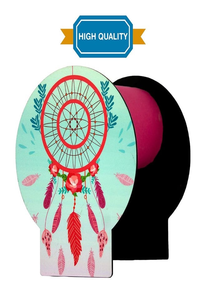 The Rosette Imprint Acrylic Hairband Organiser for Girls - Transparent Headband Display Stand & Storage Holder - Kids Room Décor - Dream Catcher Design - Image 3