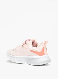 Kappa Girl's Mesh Detail Sneakers with Hook and Loop Closure  - Image 2