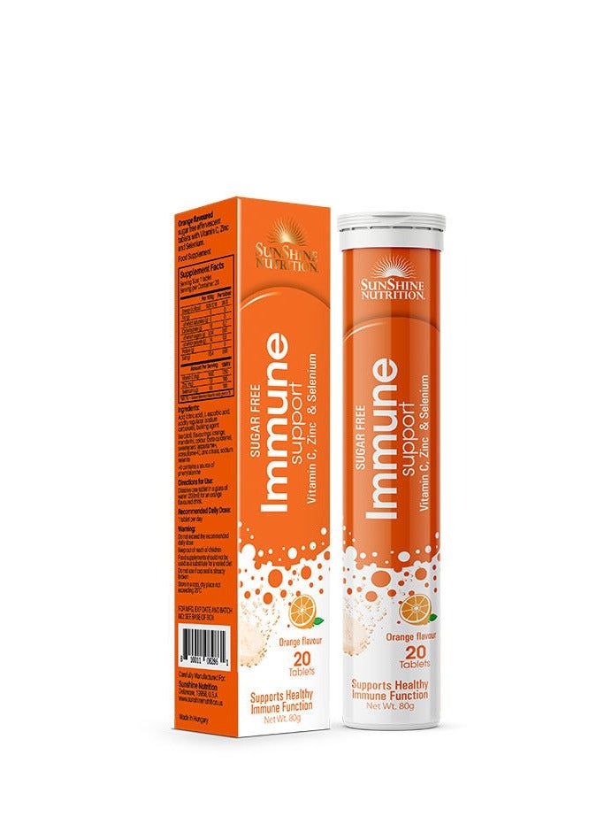 SUNSHINE NUTRITION Sunshine Immune Support Eff Orange Tab 20S