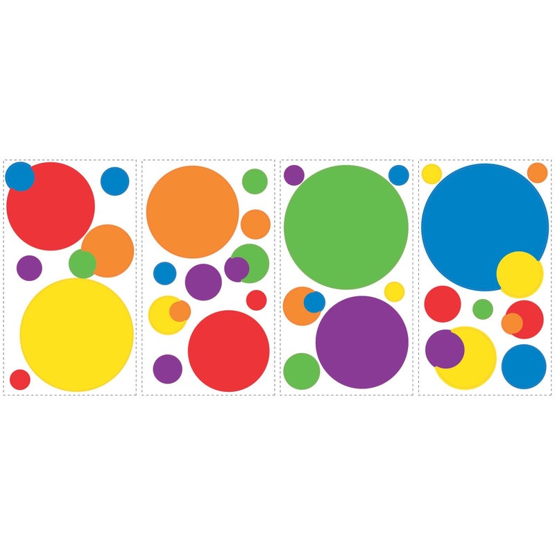 RoomMates RMK1248SCS Just Dots Peel and Stick Wall Decals - Image 1