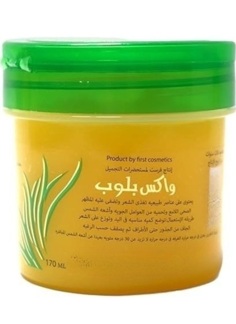 Blob - Hair Styling Wax With Beeswax & Coconut 170ml + 20ml Free - Image 1