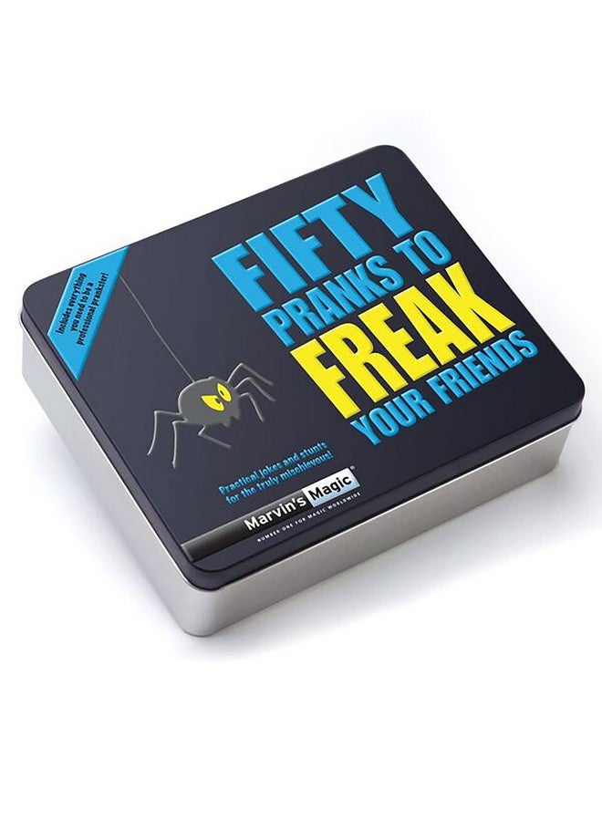 مارفينز ماجيك سحر مارفن - خمسون مقلبًا لإبهار أصدقائك - خدع سحرية للأطفال في علبة هدايا - تتضمن تذكرة موقف سيارات مبتكرة، وانسكاب قهوة واقعي، والمزيد - مجموعة مقالب، وخدع سحرية، وألعاب عائلية - Image 1