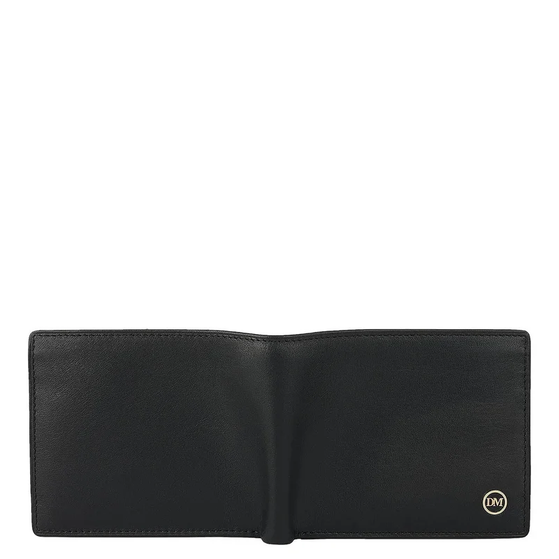 Da Milano  Black Bifold Leather Mens Wallet for Men | Best Price UAE
