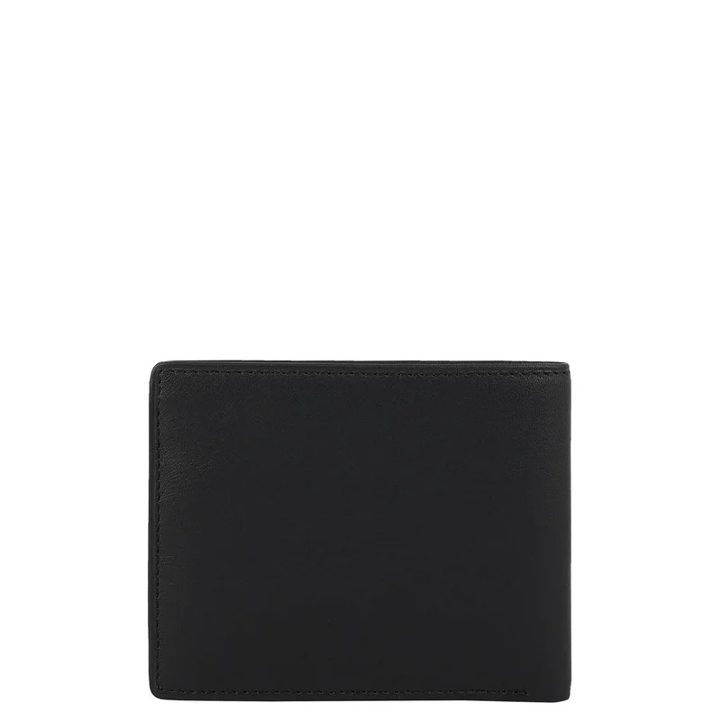 Da Milano  Black Bifold Leather Mens Wallet for Men | Best Price UAE