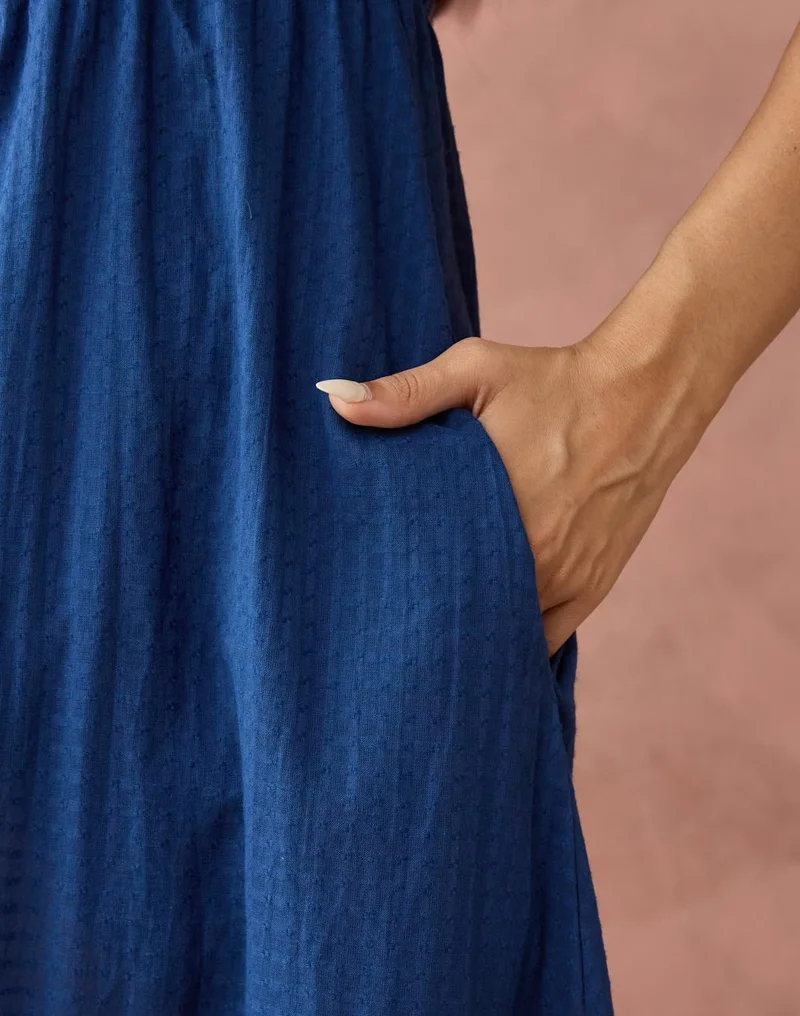Fabindia Square Neckline Dress