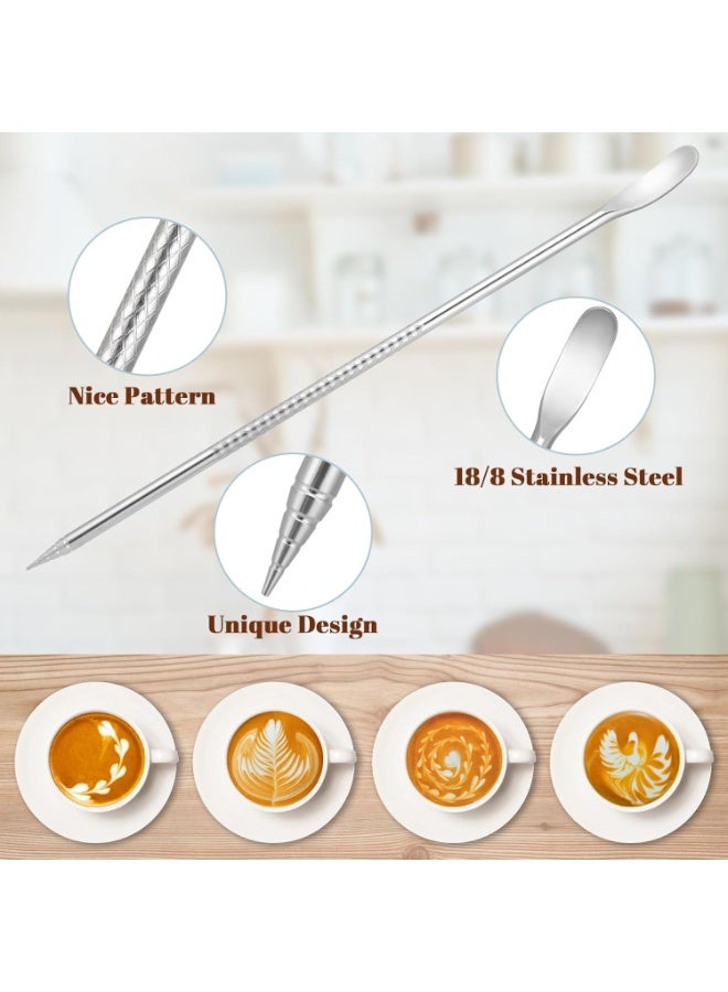 Forest Home Milk Frothing Pitcher 350ml Stainless Steel with Scale Lines and Latte Art Pen for Coffee Barista Daily Use Home and Cafe - Image 3