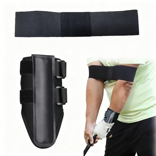 TOTITOM Golf Wrist Training Aid, 2 Pack Golf Swing Band and Golf Wrist Correction Trainer, Golf Grip Trainer for Beginners Arm Posture Correcting - Image 1