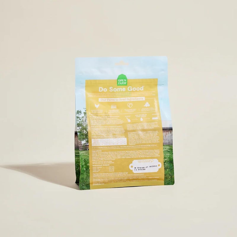 Open Farm, Freeze Dried Raw Cat Food, Complete Meal Morsels or Cat Treats with 92% Meat, Organs & Bone, Harvest Chicken Recipe, 9oz Bag - Image 5
