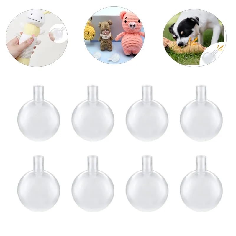 Tovip 50 Pcs 35mm Toy Squeakers Fit Repair Dog Pet Baby Toys Noise Maker Insert Replacement - Image 2