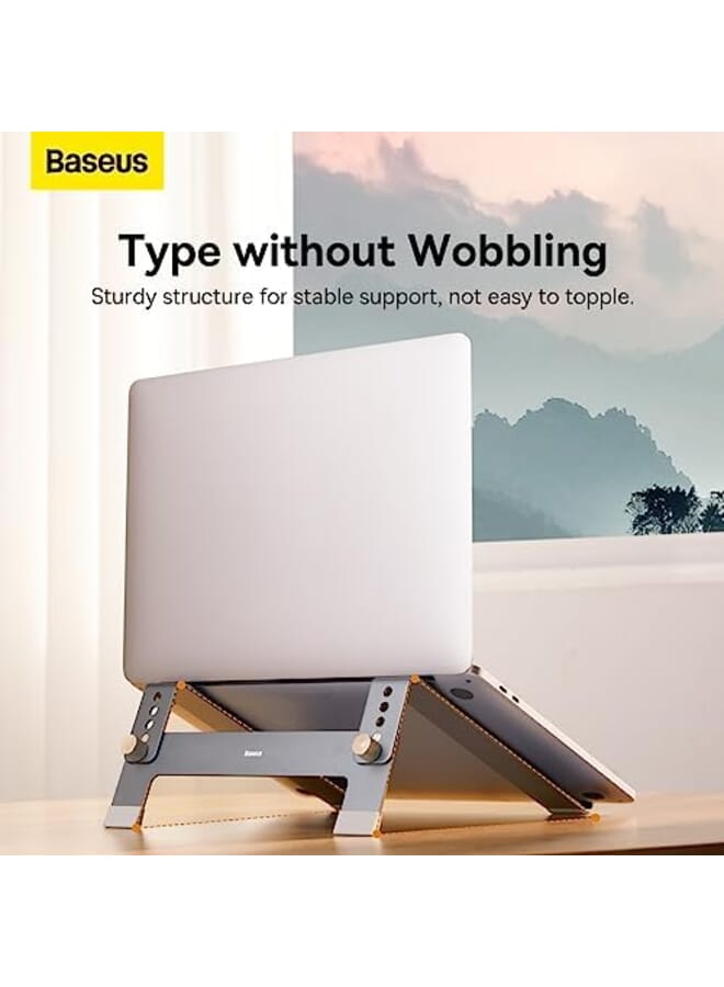 Baseus Ultrastable Series Desktop Laptop Stand 4 Gear Adjustable Space Grey - Image 3