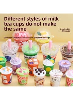 Generic Mr. Toy Handmade DIY Series Milk Tea Cup Creative Cream Glue Handmade DIY Little Mage Girl Gift-Color:Little Magic Book (intermediate)  - Image 2
