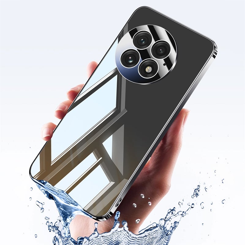 HuHa Protective Cover For OnePlus 13 Electroplating Ice Crystal Airbag Full Coverage Shockproof Phone Case(Green) - Image 3