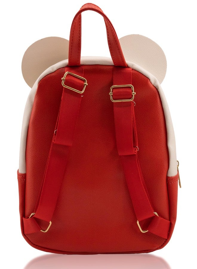 Fast Forward Disney Mickey Mouse Backpack for Women, Men, Unisex | Cute PU Leather 10" Mini Backpack Purse - Image 3